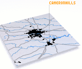3d view of Cameron Hills