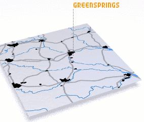 3d view of Green Springs