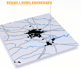 3d view of Red Hill Mobile Home Park