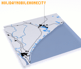 3d view of Holiday Mobile Home City