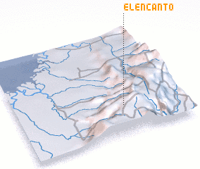 3d view of El Encanto