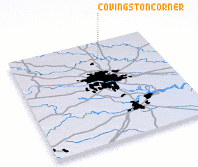 3d view of Covingston Corner