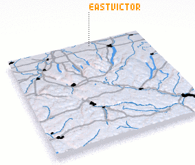 3d view of East Victor