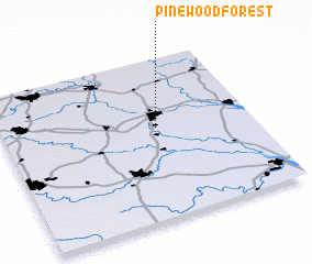 3d view of Pinewood Forest