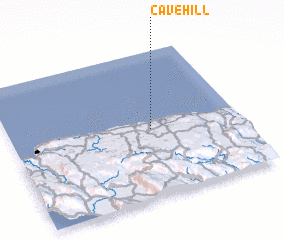 3d view of Cave Hill