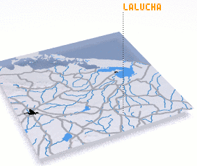 3d view of La Lucha