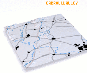 3d view of Carroll Valley