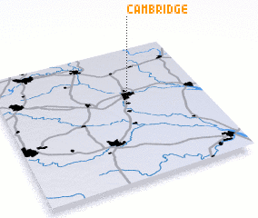 3d view of Cambridge