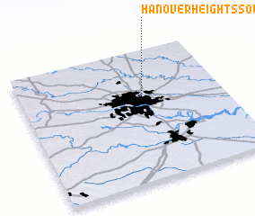 3d view of Hanover Heights South