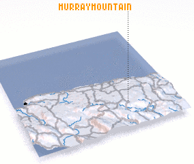 3d view of Murray Mountain