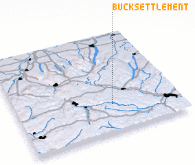 3d view of Buck Settlement