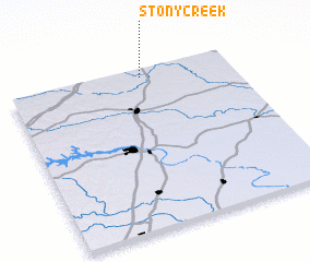 3d view of Stony Creek