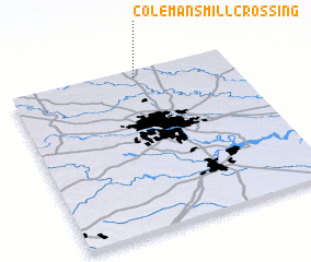 3d view of Colemans Mill Crossing