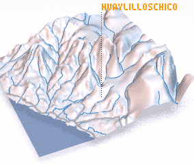 3d view of Huaylillos Chico