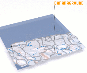 3d view of Banana Ground