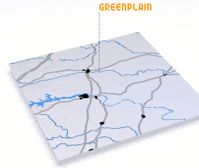 3d view of Green Plain