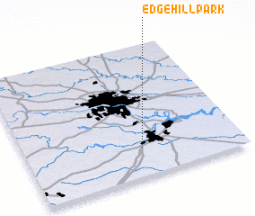 3d view of Edge Hill Park