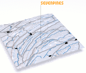 3d view of Seven Pines