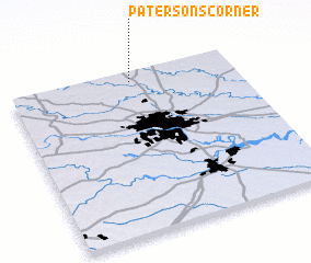 3d view of Patersons Corner