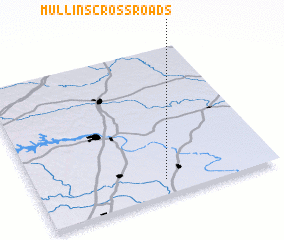 3d view of Mullins Crossroads