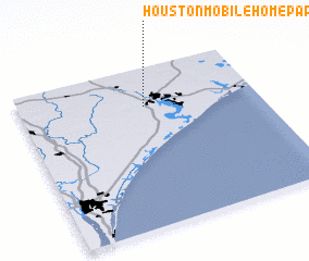 3d view of Houston Mobile Home Park