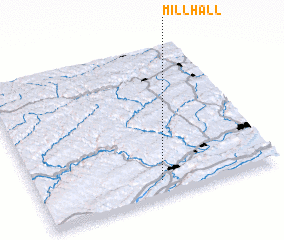 3d view of Mill Hall