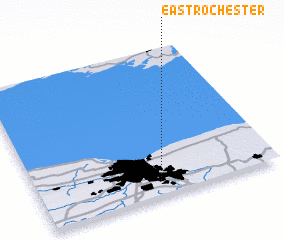 3d view of East Rochester