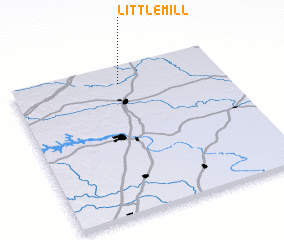 3d view of Little Mill