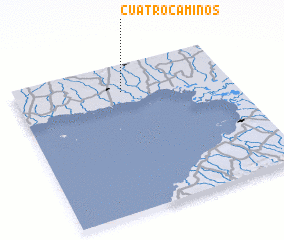 3d view of Cuatro Caminos