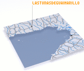 3d view of Las Tunas de Guaimarillo