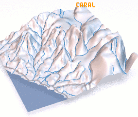 3d view of Caral