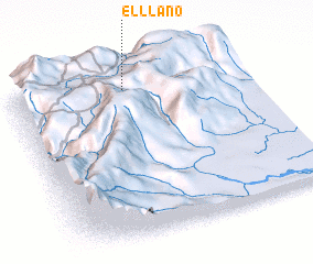 3d view of El Llano