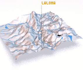 3d view of La Loma