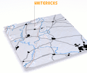 3d view of White Rocks