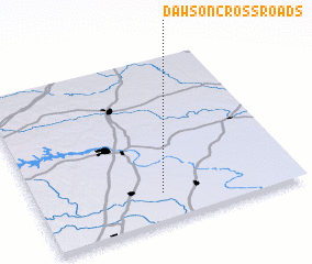 3d view of Dawson Crossroads