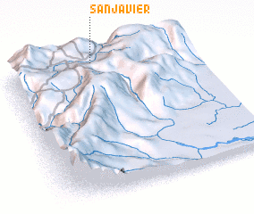 3d view of San Javier