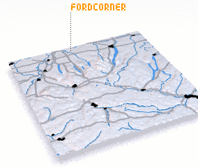 3d view of Ford Corner