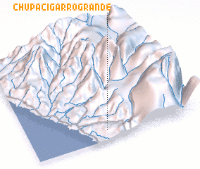 3d view of Chupa Cigarro Grande