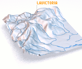 3d view of La Victoria