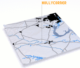 3d view of Holly Corner