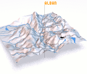 3d view of Albán