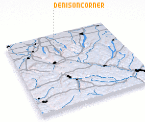 3d view of Denison Corner