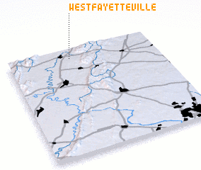 3d view of West Fayetteville