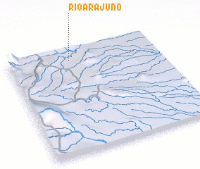 3d view of Río Arajuno