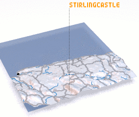 3d view of Stirling Castle