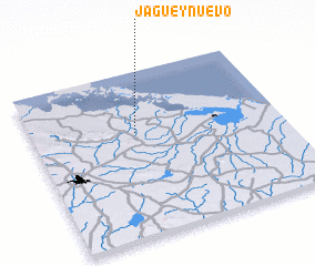 3d view of Jagüey Nuevo