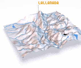 3d view of La Llanada