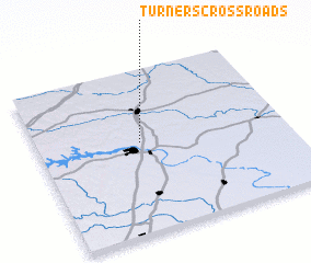 3d view of Turners Crossroads