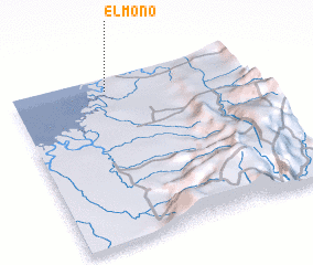 3d view of El Mono