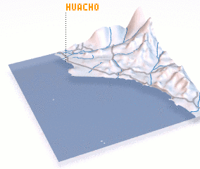 3d view of Huacho
